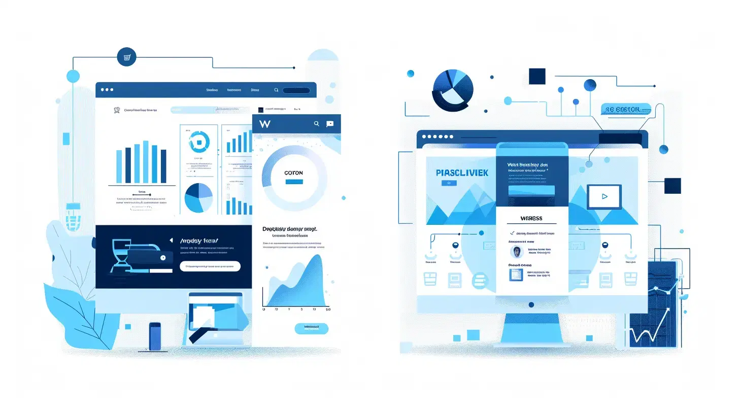 Landing page срещу корпоративен сайт — сравнение